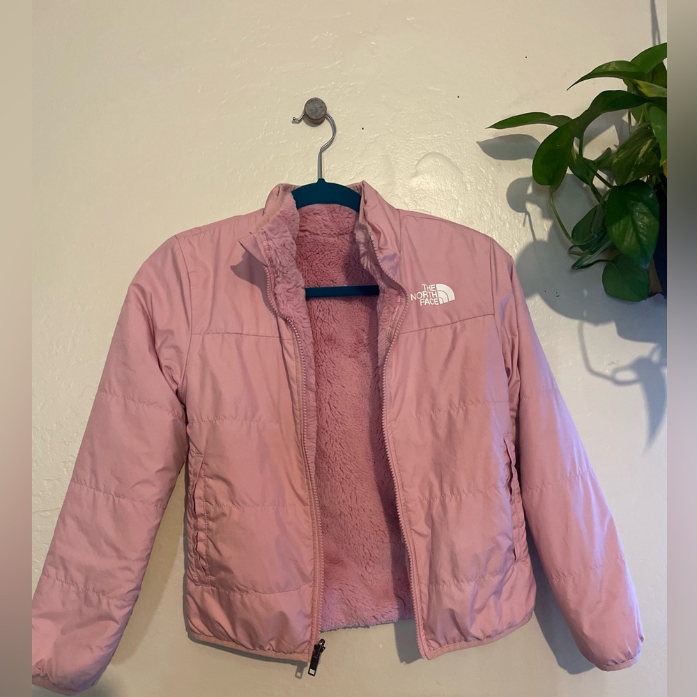 Reversible  Girls' Jacket The North Face Light Pink size M